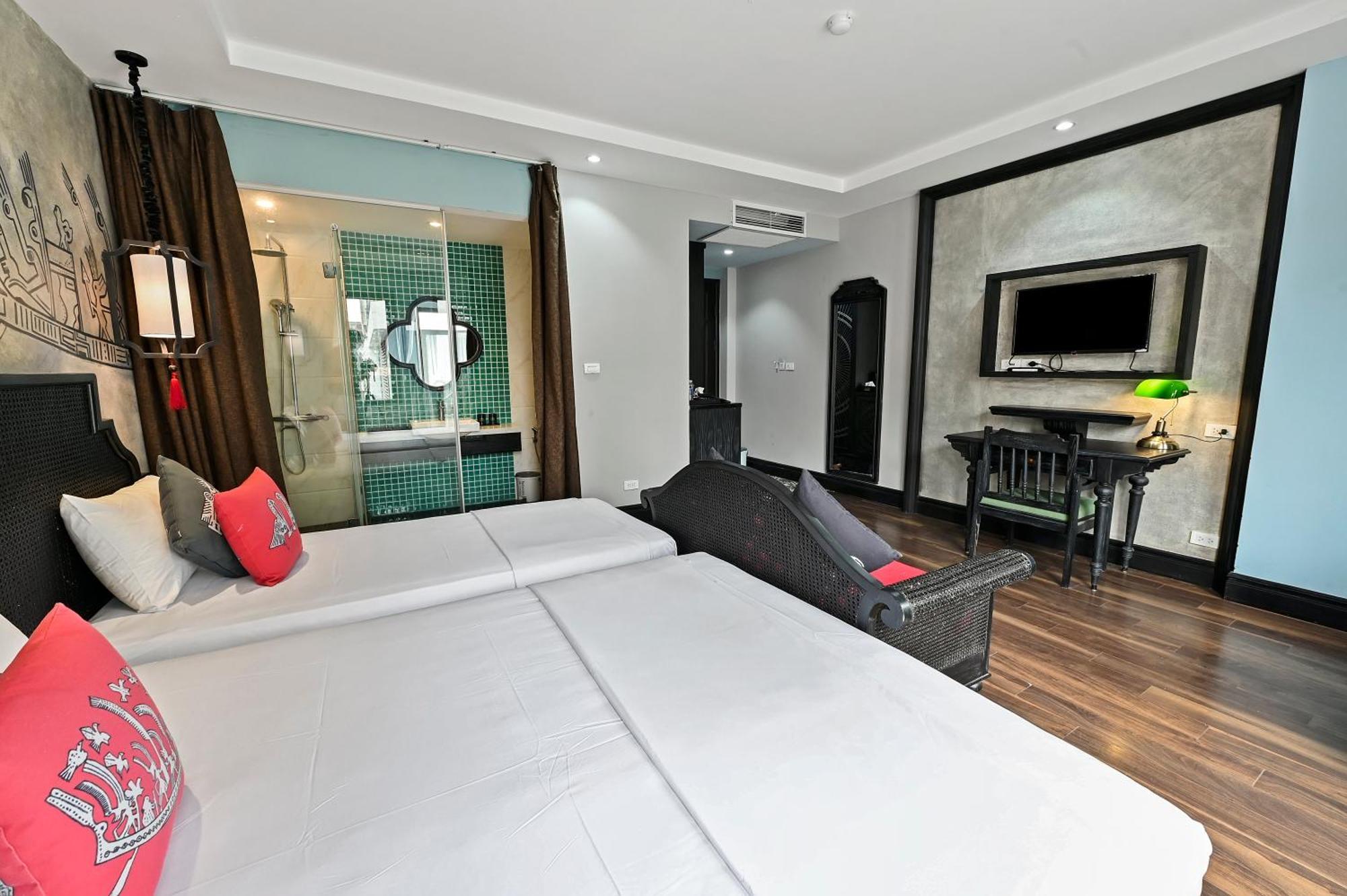 22Land Residence Hotel & Spa 52 Ngo Huyen Hanoi Bagian luar foto